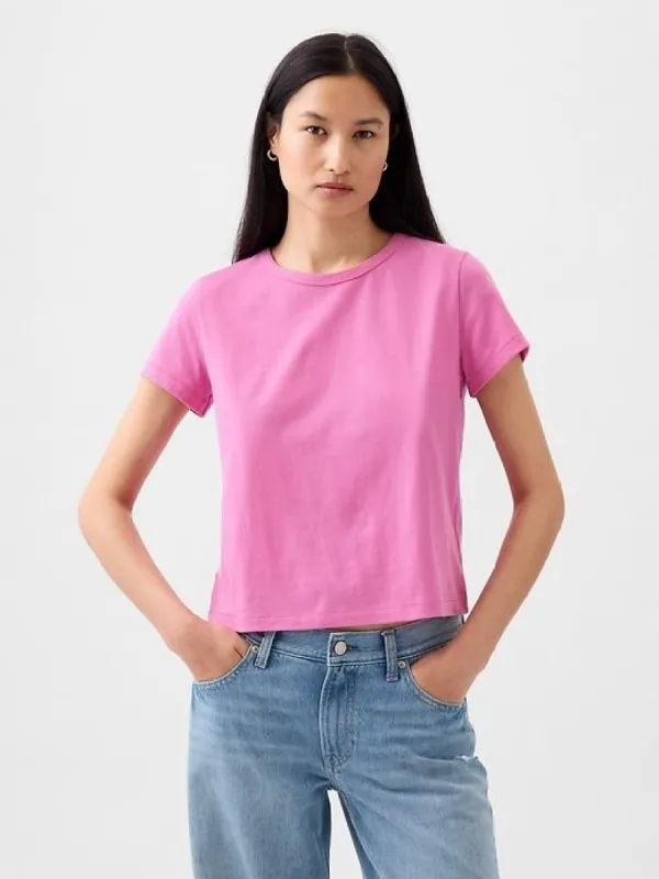 Organic Cotton Vintage Shrunken T-Shirt sold by GAP