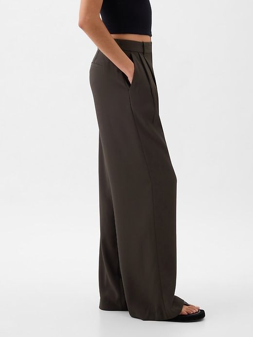 365 High Rise Pleated Trousers sold by GAP product image thumbnail 3