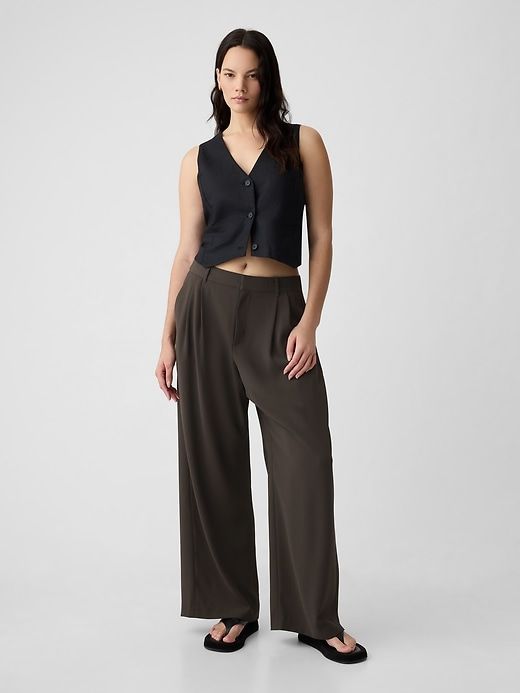 365 High Rise Pleated Trousers sold by GAP product image thumbnail 5