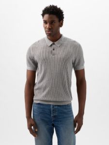 Textured Polo Shirt sold by GAP