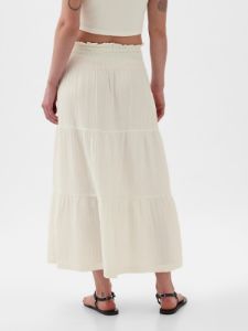 Crinkle Gauze Tiered Maxi Skirt sold by GAP