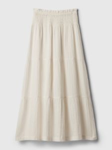 Crinkle Gauze Tiered Maxi Skirt sold by GAP