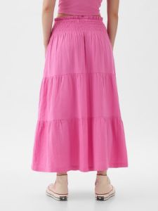 Crinkle Gauze Tiered Maxi Skirt sold by GAP