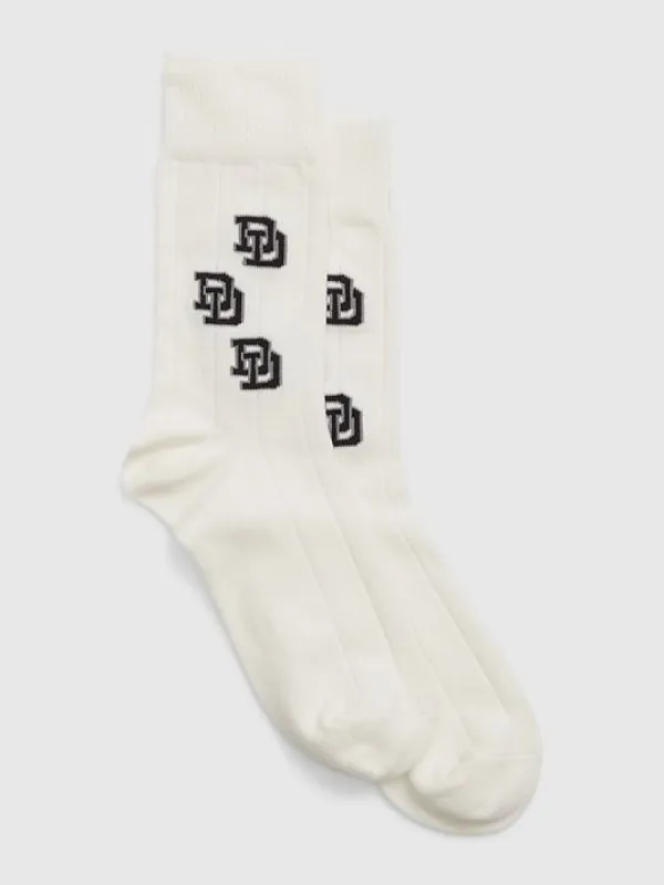 DAP × GAP Logo Crew Socks sold by GAP