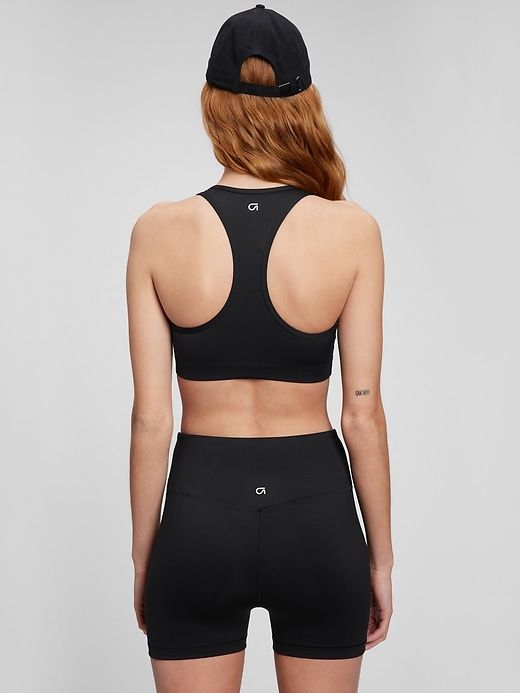GapFit V-Neck Racerback Sports Bra in Eclipse sold by GAP product image thumbnail 2