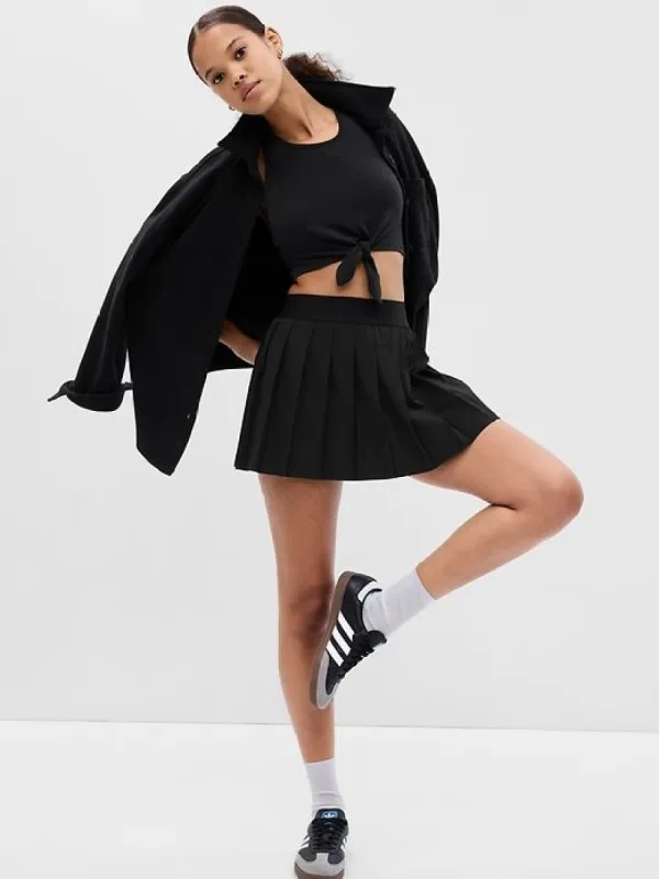 GapFit Breathe Tie-Front Cropped Brami sold by GAP