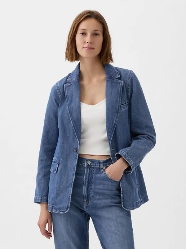 Denim Blazer sold by GAP