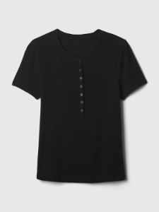 Modern Rib Henley T-Shirt sold by GAP