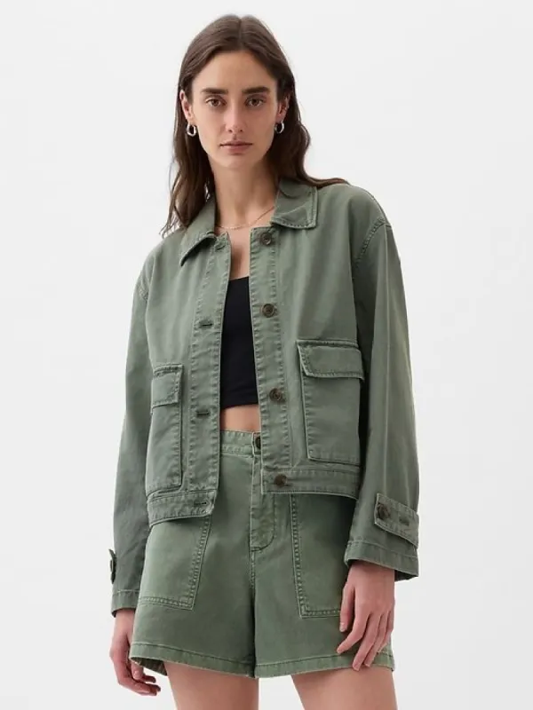 Relaxed Utility Jacket sold by GAP