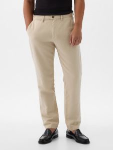 Linen-Cotton Trousers in Slim Fit sold by GAP
