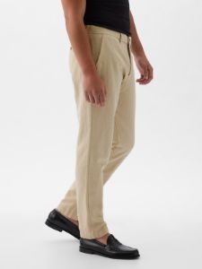 Linen-Cotton Trousers in Slim Fit sold by GAP
