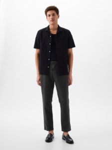 Linen-Cotton Trousers in Slim Fit sold by GAP