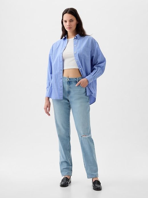 Mid Rise Girlfriend Jeans sold by GAP product image thumbnail 5