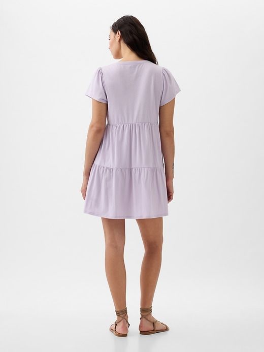 Tiered Mini Dress sold by GAP product image thumbnail 5