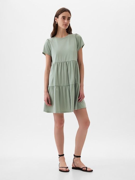 Tiered Mini Dress sold by GAP product image thumbnail 3
