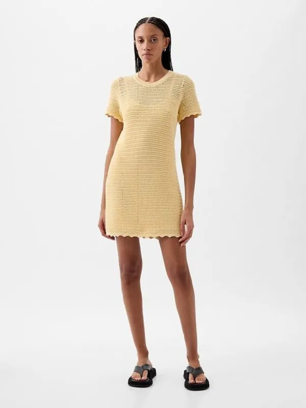 Crochet Mini Dress sold by GAP