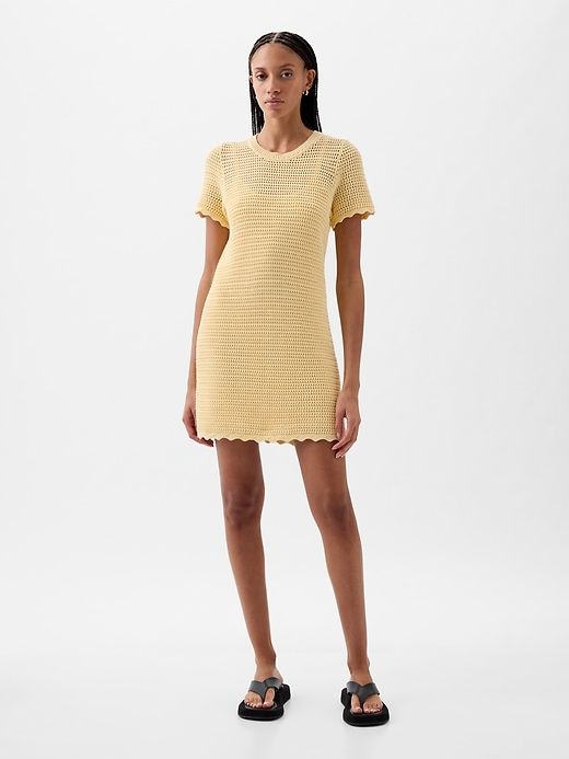 Crochet Mini Dress sold by GAP