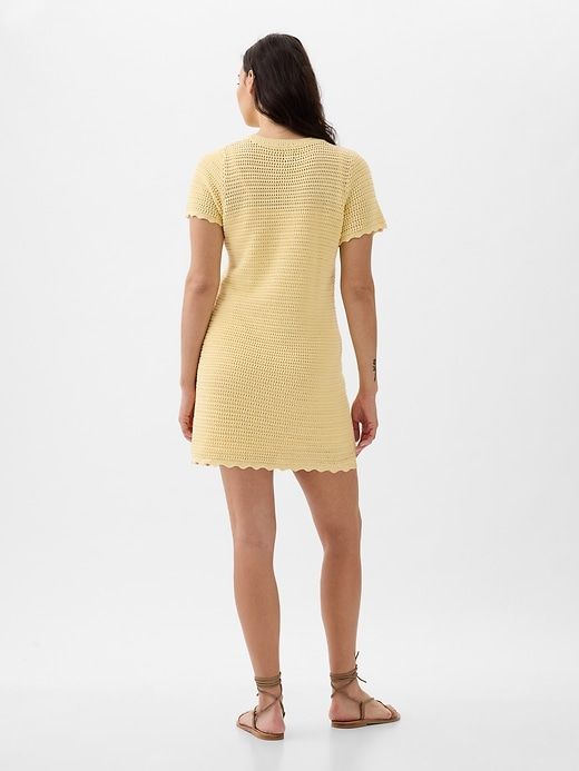 Crochet Mini Dress sold by GAP product image thumbnail 5