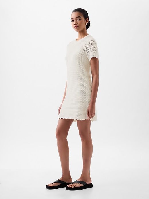 Crochet Mini Dress sold by GAP product image thumbnail 3