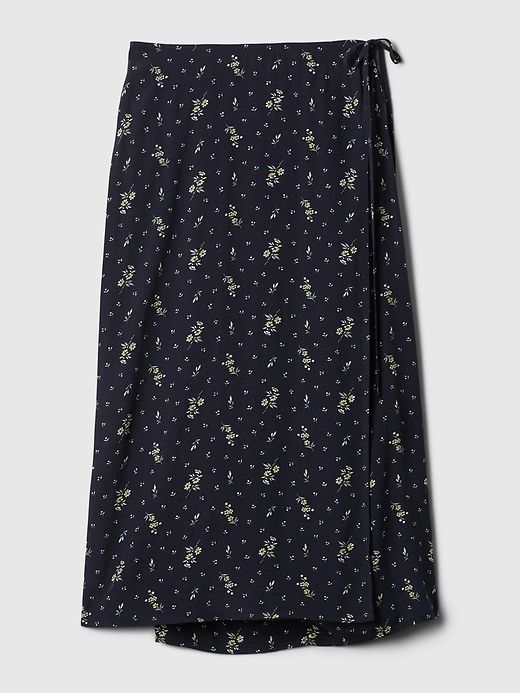 Wrap Midi Skirt sold by GAP product image thumbnail 4