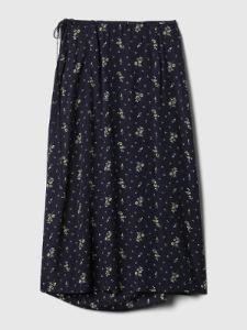 Wrap Midi Skirt sold by GAP