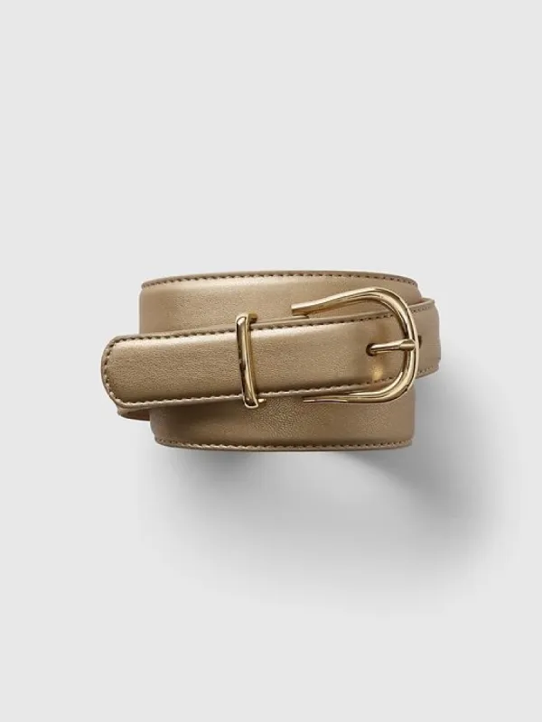 Vegan Leather Belt sold by GAP