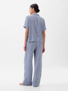 Satin PJ Shirt sold by GAP