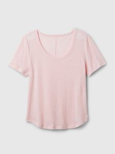 Linen-Blend T-Shirt sold by GAP