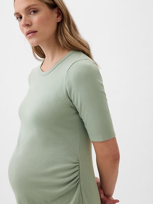 Maternity Modern Mini T-Shirt Dress sold by GAP product image thumbnail 4