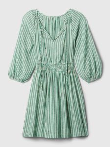 Linen-Blend Mini Dress sold by GAP