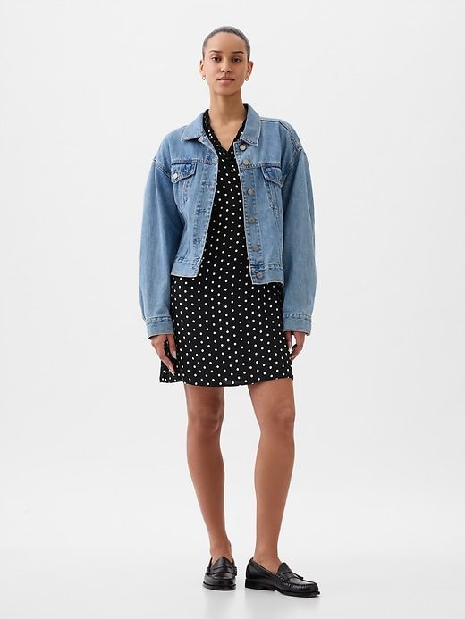 Wrap Mini Dress sold by GAP product image thumbnail 3