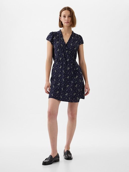 Wrap Mini Dress sold by GAP