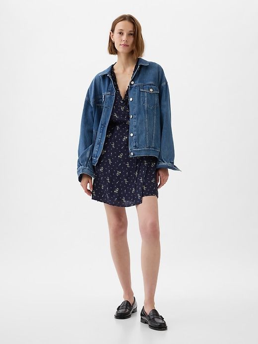 Wrap Mini Dress sold by GAP product image thumbnail 3