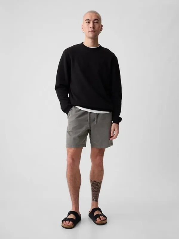 7" Easy Shorts With E-Waist sold by GAP