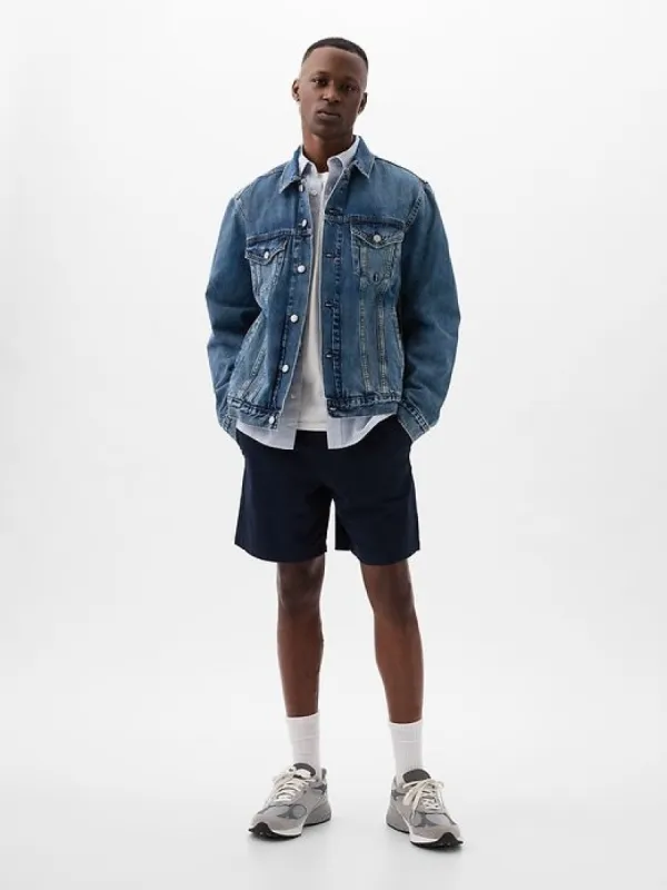 7" Easy Shorts With E-Waist sold by GAP
