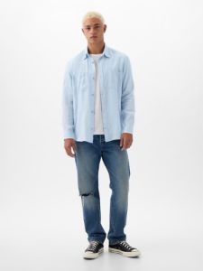 Linen Two-Pocket Shirt sold by GAP