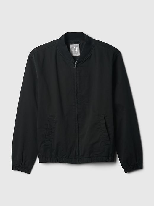 Cotton Bomber Jacket sold by GAP product image thumbnail 4