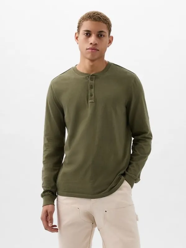 Henley Shirt sold by GAP