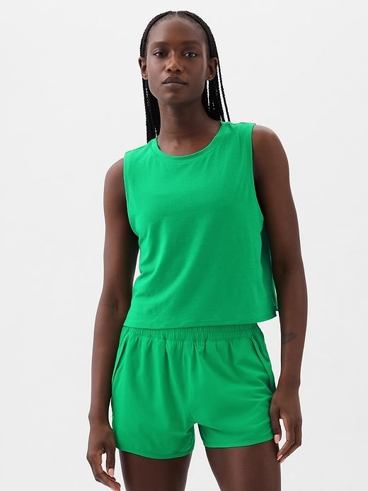 GapFit Breathe Cropped Muscle T-Shirt sold by GAP