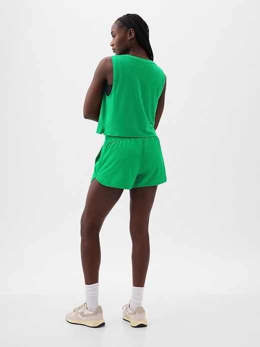 GapFit Breathe Cropped Muscle T-Shirt sold by GAP product image thumbnail 2