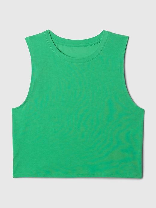 GapFit Breathe Cropped Muscle T-Shirt sold by GAP product image thumbnail 4