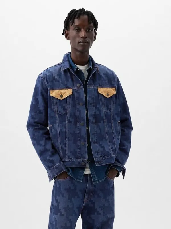 DAP × GAP Organic Cotton Icon Denim Jacket sold by GAP