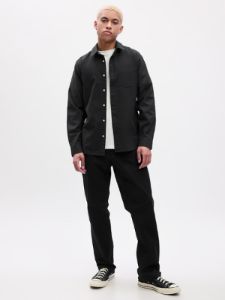 Point-Collar Oxford Shirt in Standard Fit sold by GAP