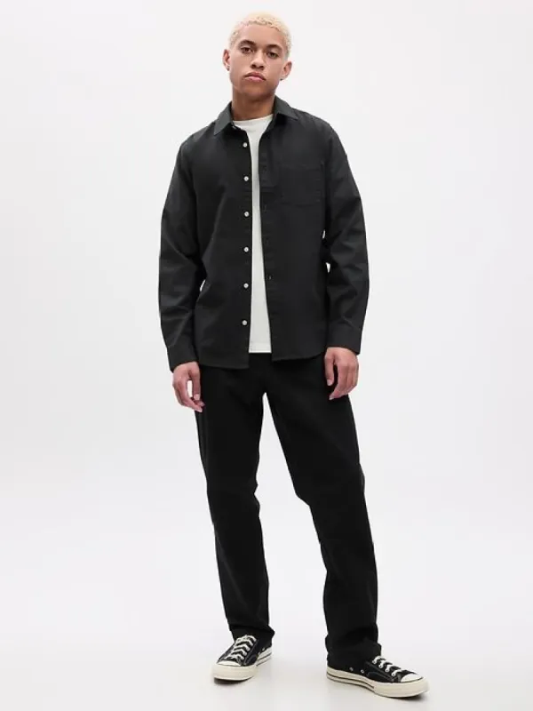 Point-Collar Oxford Shirt in Standard Fit sold by GAP