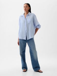 Linen Big Shirt sold by GAP
