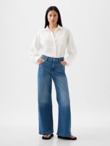 Linen Big Shirt sold by GAP