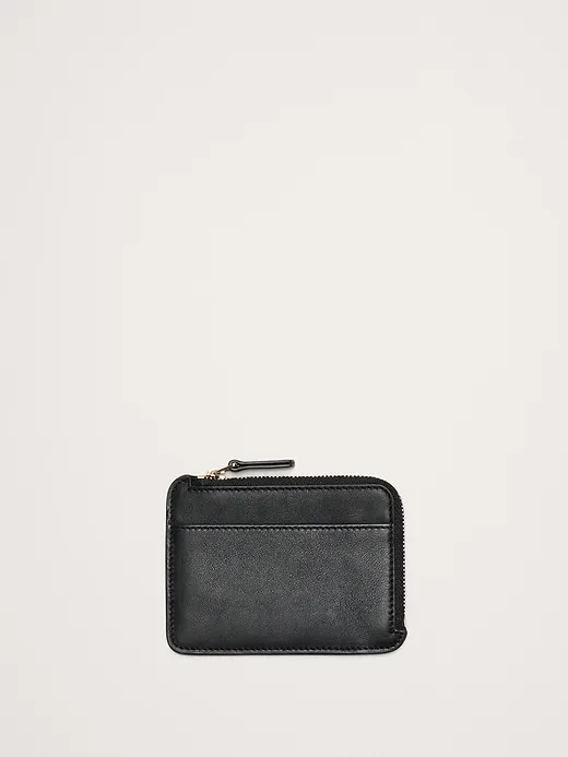 Leather Mini Wallet sold by Banana Republic