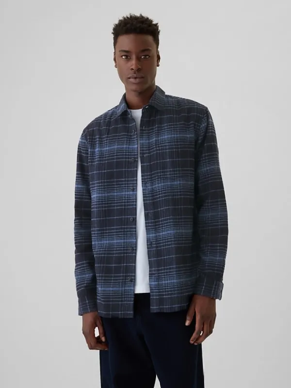 Organic Cotton Flannel Shirt sold by GAP