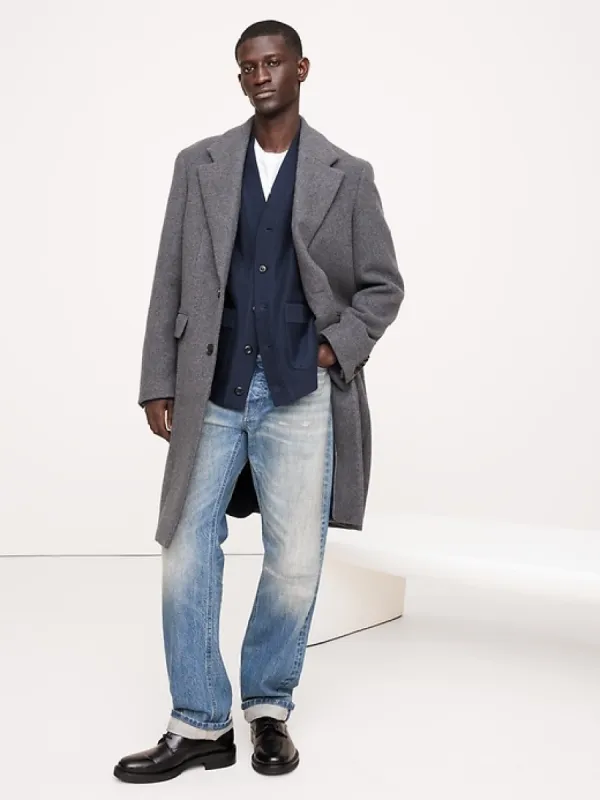 French Terry Cardigan sold by Banana Republic