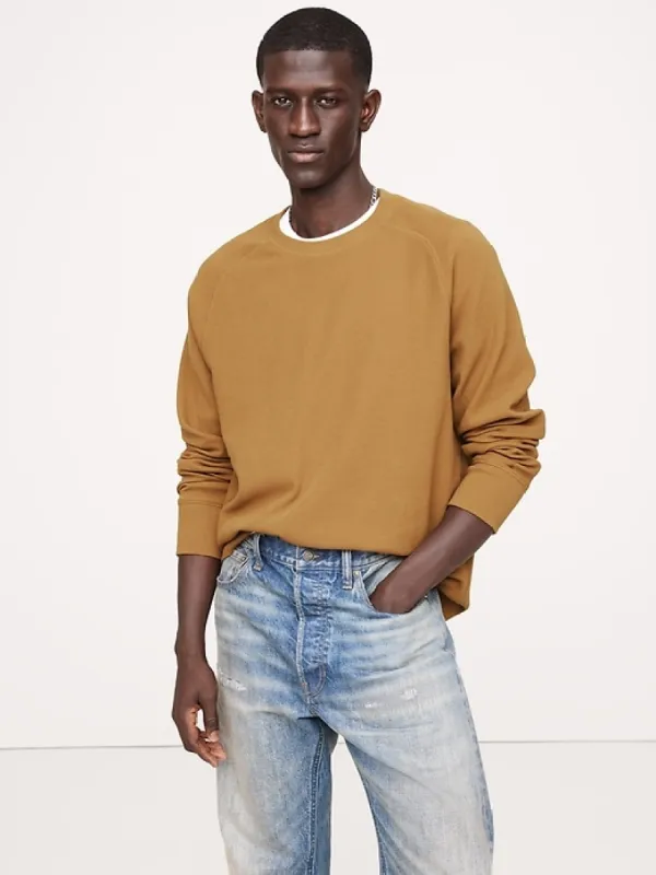 Double-Knit Crew-Neck T-Shirt sold by Banana Republic